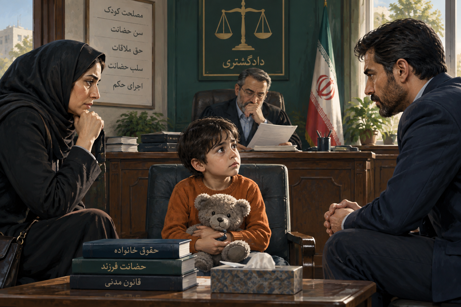 حضانت فرزند بعد از طلاق؛ سن حضانت و تصمیم دادگاه چیست؟