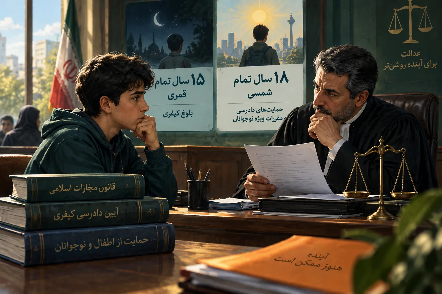 مرزهای سنی مسئولیت کیفری اطفال و نوجوانان؛ ۱۵ سال تمام یا ۱۸ سال تمام؟